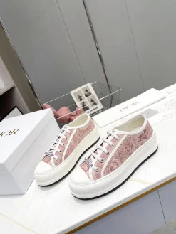 DIOR Sneakers Oblique Cotton & Leather EU35-41 B60202608030918