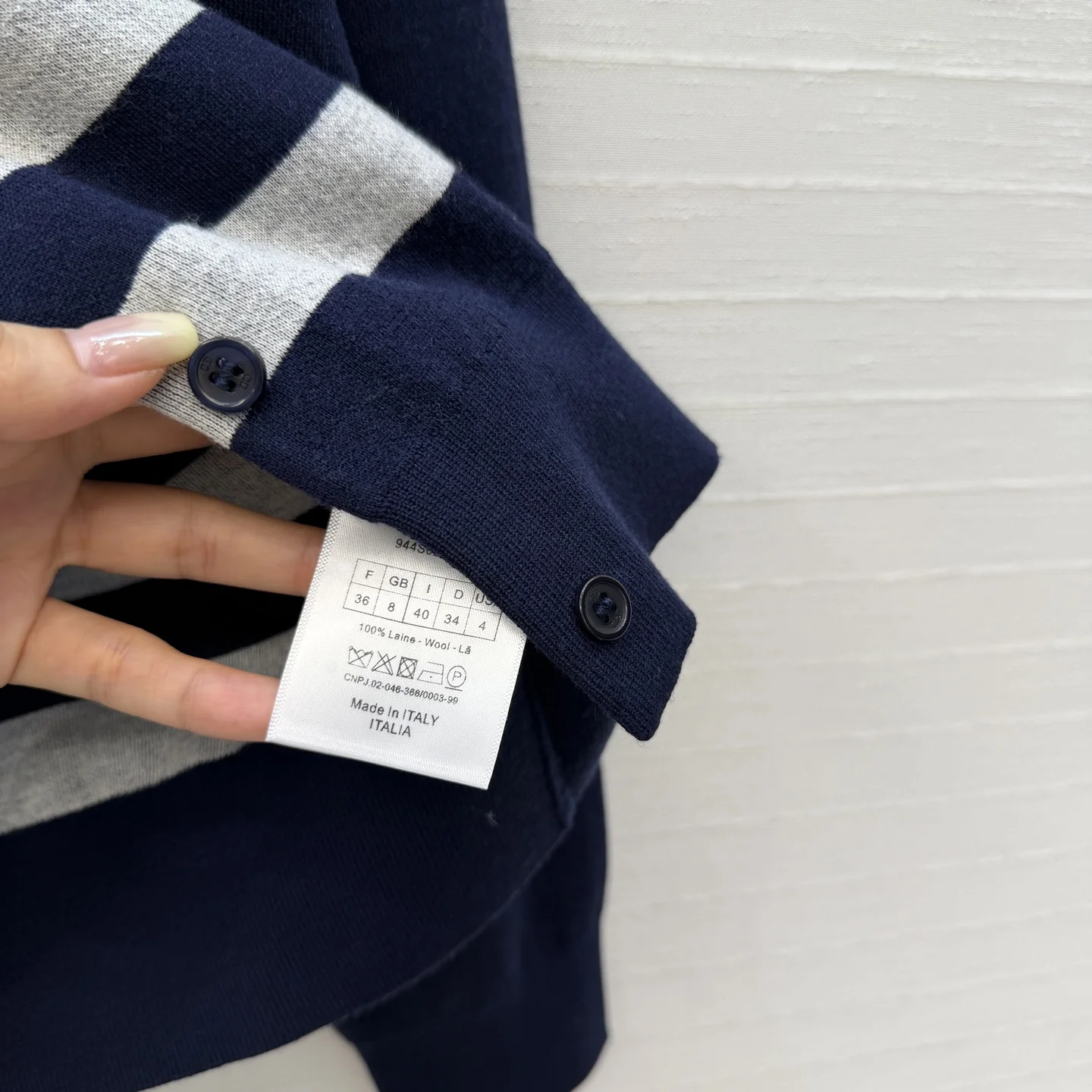 DIOR Sweaters Wool Blend 36 C60202608040306 - Image 8