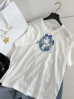 DIOR T-shirts Cotton S-L B15202608042600
