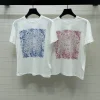 DIOR T-shirts Cotton S-M-L A45202608042575