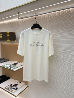 DIOR T-shirts Double-knit Cotton S-XL A20202608060270