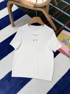 DIOR T-shirts Jacquard Knit S-M-L C45202608041416