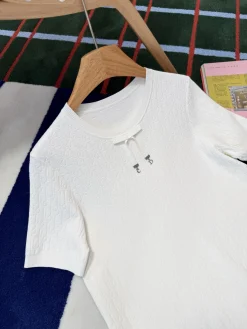 Alternative view of DIOR T-shirts Jacquard Knit S-M-L C45202608041416