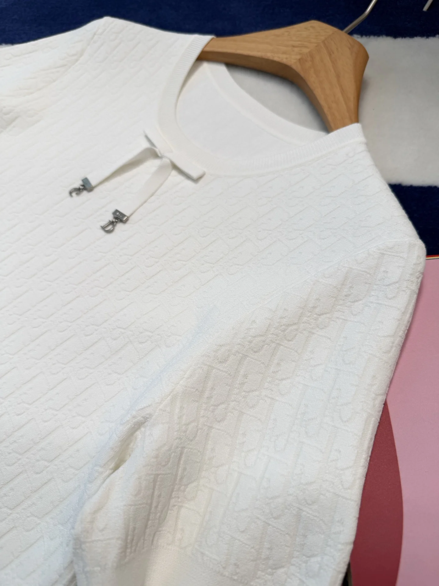 DIOR T-shirts Jacquard Knit S-M-L C45202608041416 - Image 8