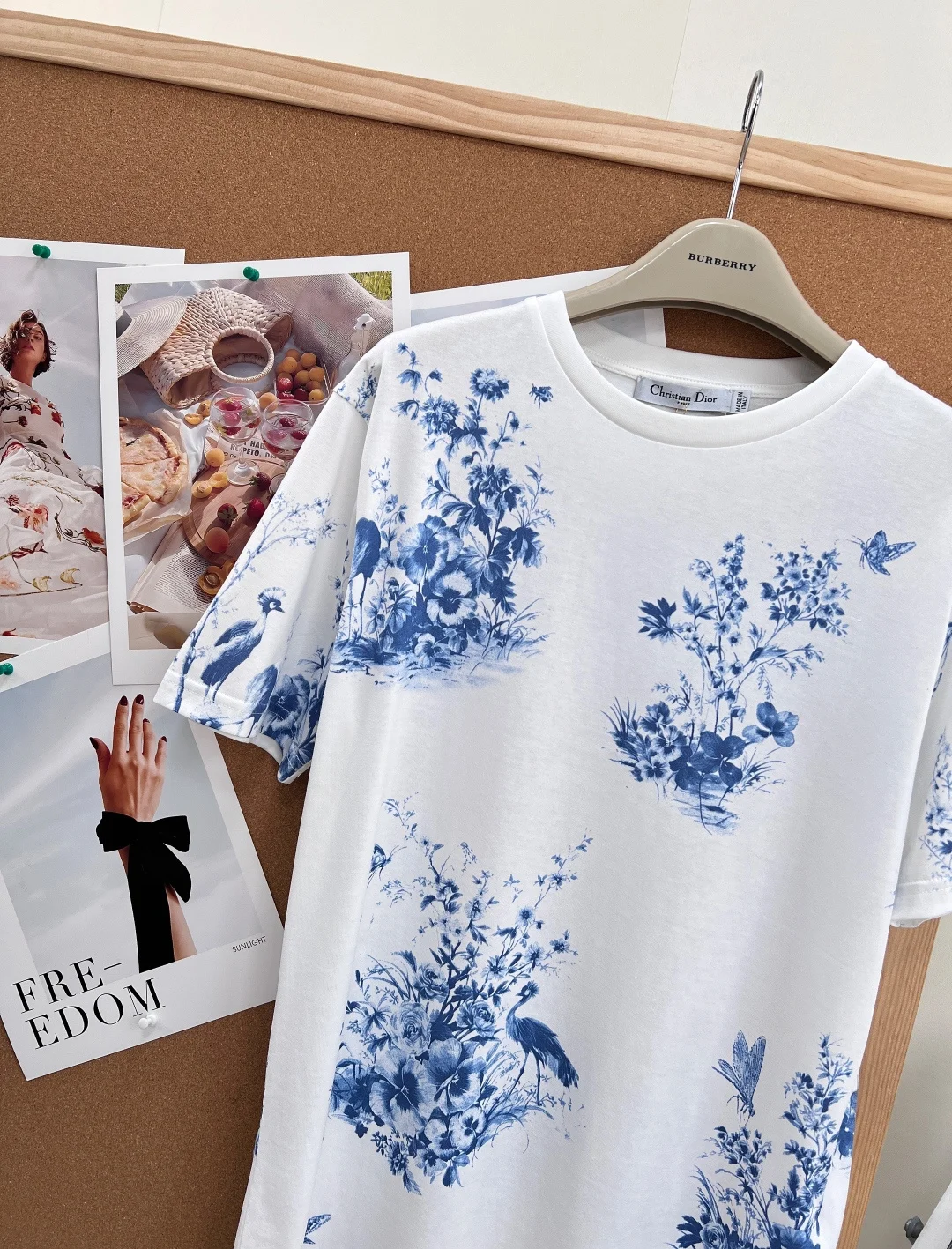 DIOR T-shirts Mercerized Cotton S M L A55202608042309 - Image 5