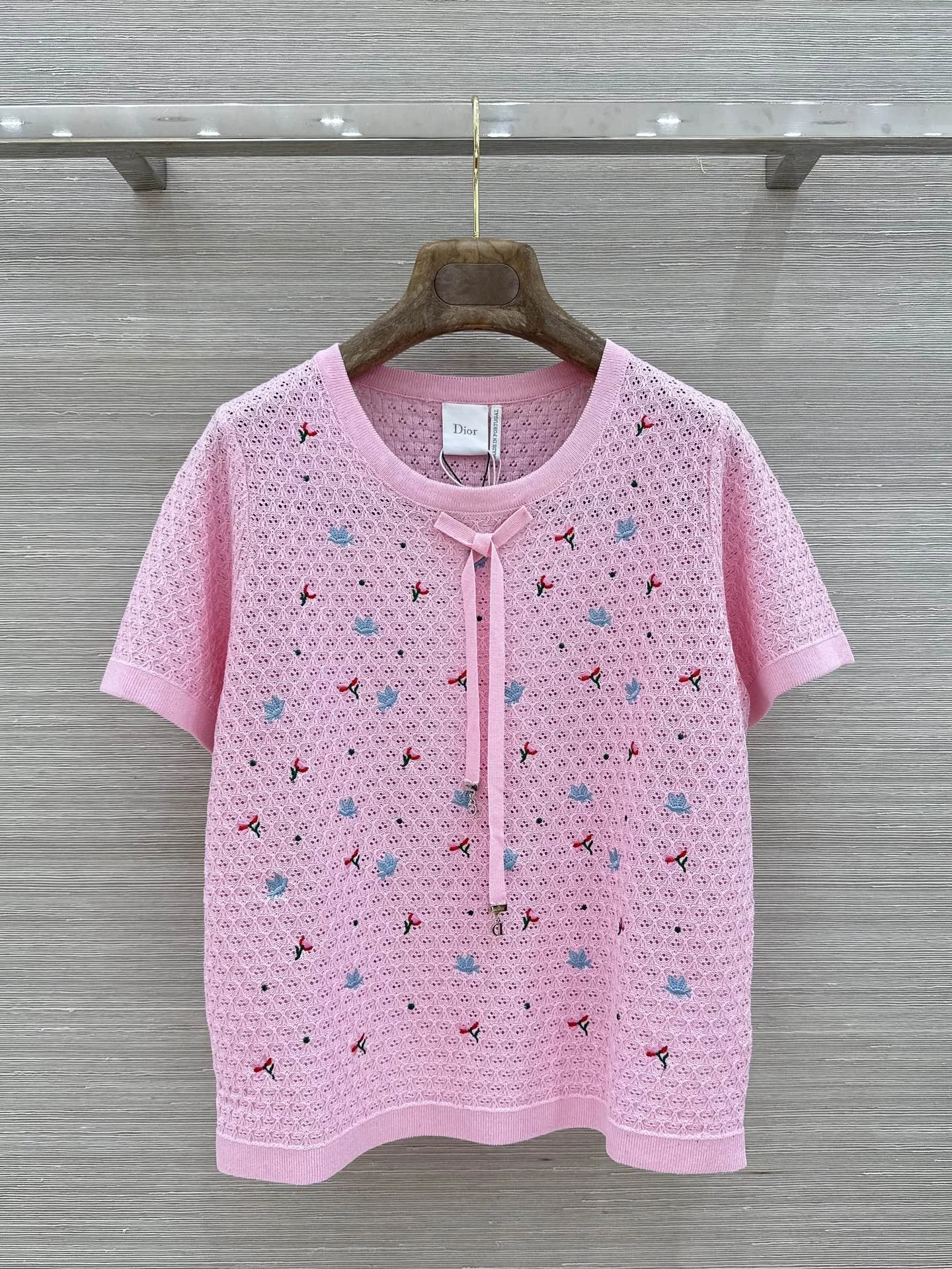 DIOR T-shirts Tencel Linen S B10202608041112