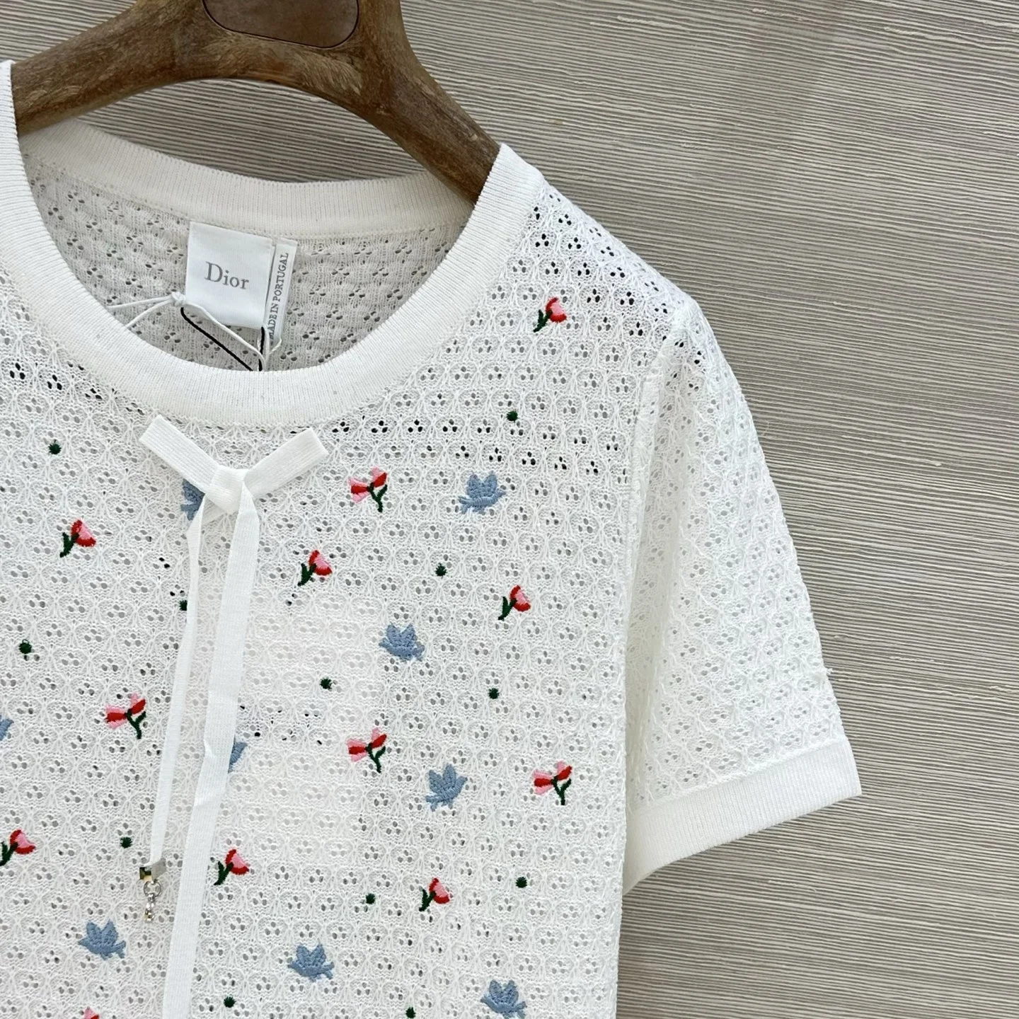 DIOR T-shirts Tencel Linen S B10202608041113 - Image 4