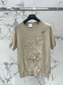 DIOR T-shirts silk wool S-M-L A90202608042606
