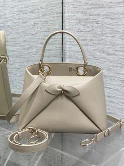 DIOR Top Handle Bags (Beige-Gold) 28X10X22CM G30202608060441