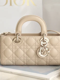 Alternative view of DIOR Top Handle Bags (Beige-SiDIORer) 22X12X6CM I50202608060313