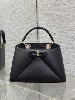Alternative view of DIOR Top Handle Bags (Black-Gold) 28X18X8CM G80202608060138