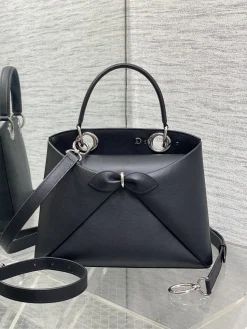 DIOR Top Handle Bags (Black-SiDIORer) 28X10X22CM G30202608060446