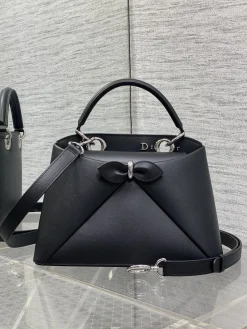DIOR Top Handle Bags (Black-SiDIORer) 28X18X8CM G80202608060136