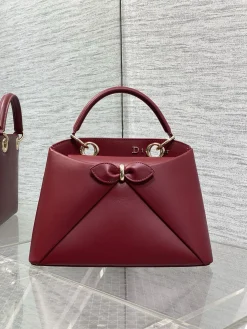 Alternative view of DIOR Top Handle Bags (Red-Gold) 28X18X8CM G80202608060140