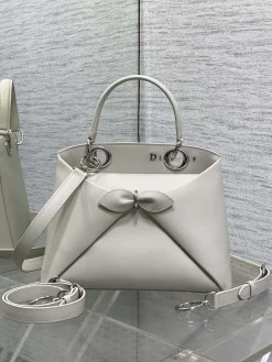 DIOR Top Handle Bags (White-SiDIORer) 28X10X22CM G30202608060450