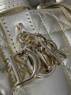 Alternative view of DIOR Totes Bags Calf Leather (Gold) 23X15X15CM G80202608060381
