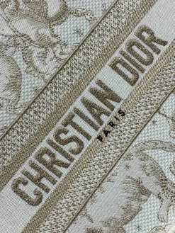Alternative view of DIOR Totes Bags Canvas (White-Beige) 26X22X8CM D50202608060356