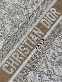 Alternative view of DIOR Totes Bags Canvas (White-Beige) 42X35X17CM E50202608060362