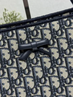 Alternative view of DIOR Totes Bags Oblique Canvas (Blue-Beige) 37X29X14CM F80202608060148