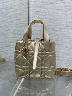 Alternative view of DIOR Trend Bags Calf Leather (Gold) 16X12X18CM G30202608060379