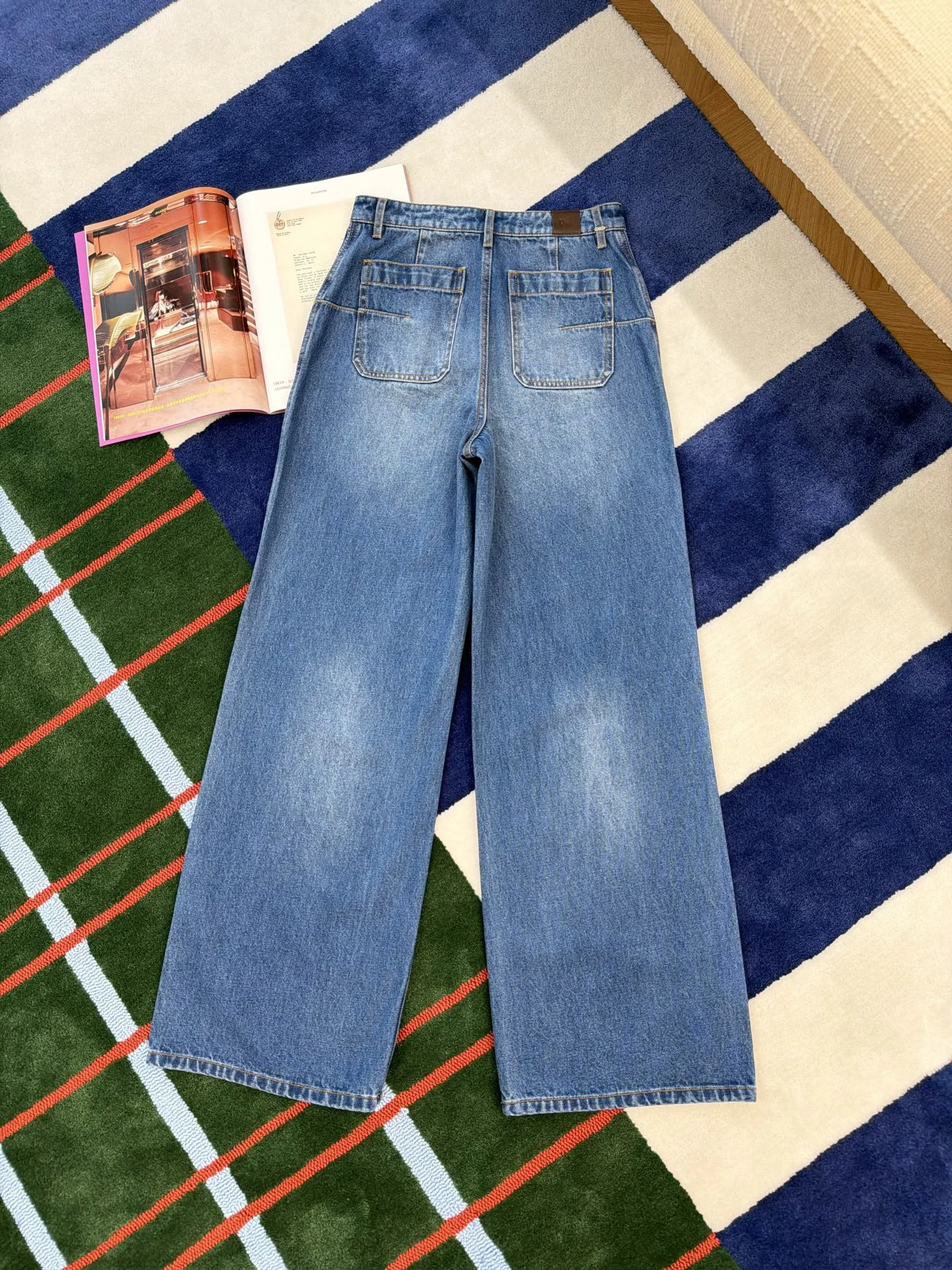 DIOR Trousers Cotton Denim S M L C65202608041761 - Image 5