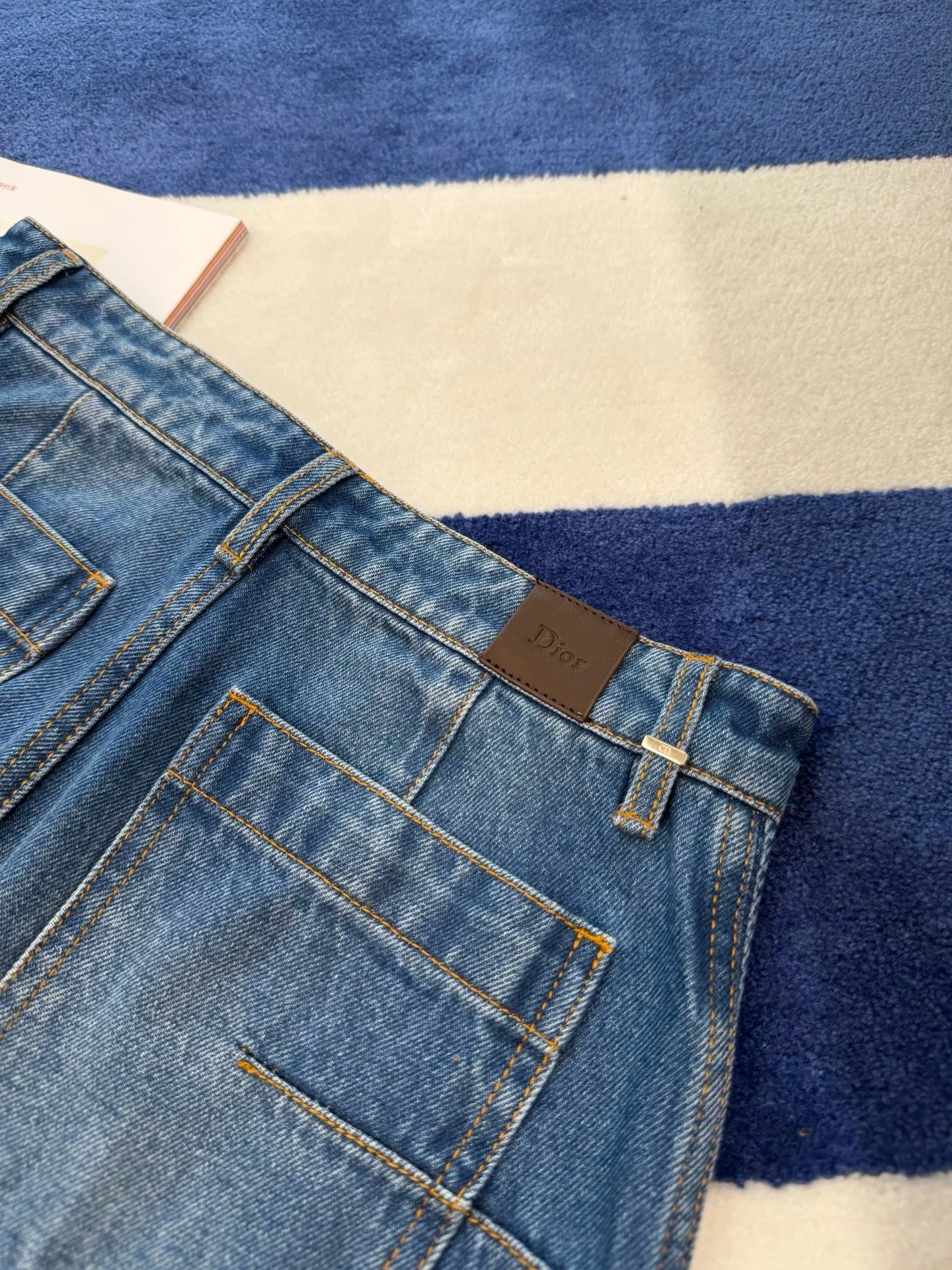 DIOR Trousers Cotton Denim S M L C65202608041761 - Image 9