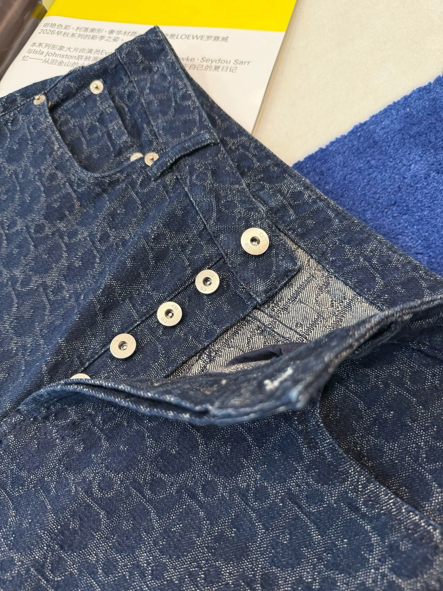 DIOR Trousers Denim S-M-L C25202608041421 - Image 8