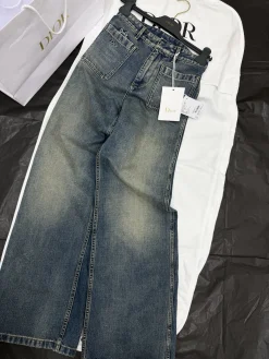 DIOR Trousers Washed Denim S-L C85202608042668