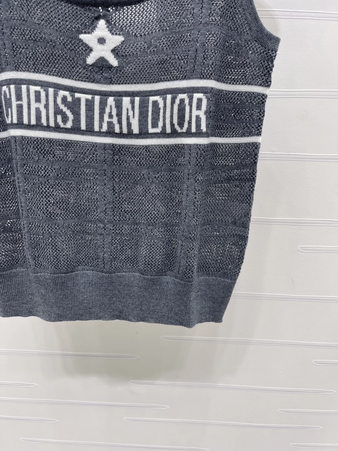 DIOR Vests Knit Yarn S-M-L A50202608042569 - Image 6