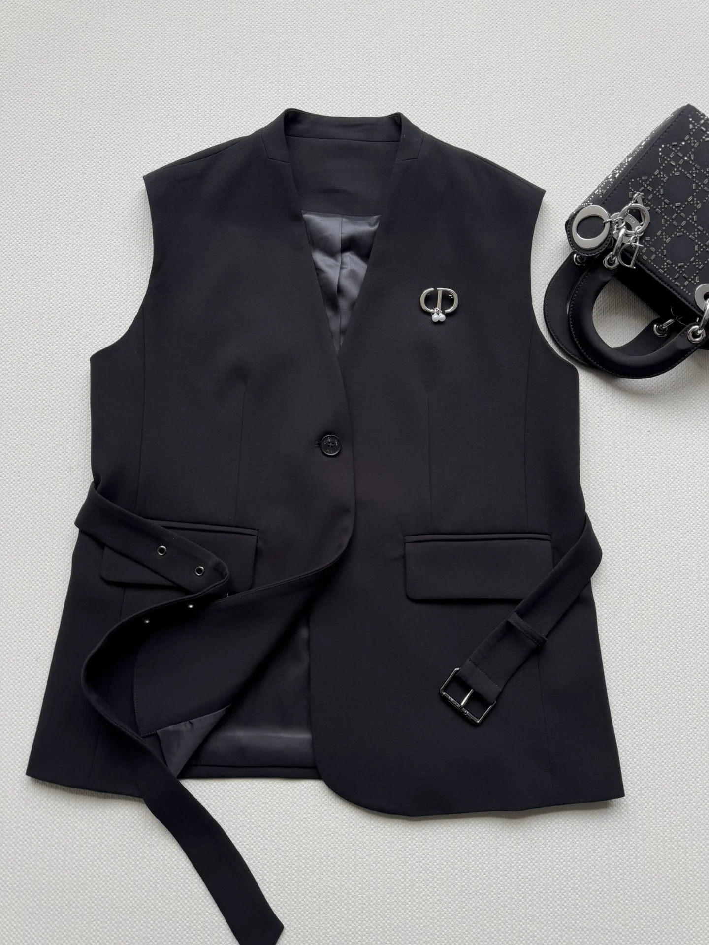 DIOR Vests Wool Blend S-M-L B75202608040558 - Image 5