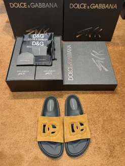 DOLCE & GABBANA Slides Calf Leather EU39-44 C20202608032657
