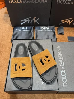 Alternative view of DOLCE & GABBANA Slides Calf Leather EU39-44 C20202608032657