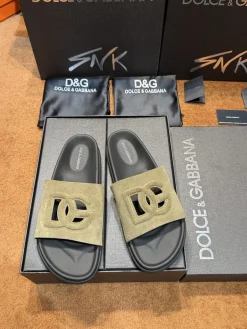 Alternative view of DOLCE & GABBANA Slides Calf Leather EU39-44 C20202608032659