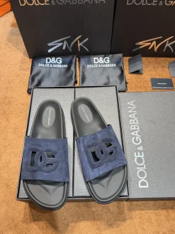 Alternative view of DOLCE & GABBANA Slides Calf Leather EU39-44 C20202608032660