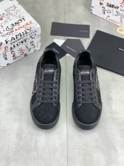 Alternative view of DOLCE & GABBANA Sneakers Calfskin Leather EU39-44 D00202608032430