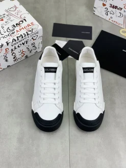 Alternative view of DOLCE & GABBANA Sneakers Calfskin Leather EU39-44 D00202608032431