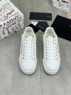 Alternative view of DOLCE & GABBANA Sneakers Calfskin Leather EU39-44 D00202608032436