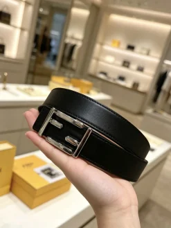 FENDI Belts Calf Leather 30mm Width A80202608050056