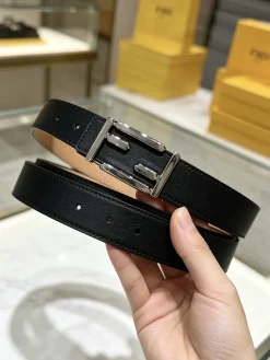 Alternative view of FENDI Belts Calf Leather 30mm Width A80202608050056