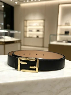 FENDI Belts Calf Leather 30mm Width A80202608050057