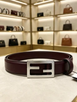 Alternative view of FENDI Belts Calf Leather 30mm Width A80202608050104