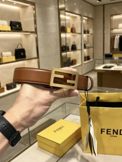 FENDI Belts Calf Leather 30mm Width A80202608050105