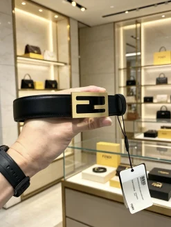 FENDI Belts Calfskin Leather 30mm Width A80202608050107