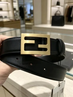 Alternative view of FENDI Belts Calfskin Leather 30mm Width A80202608050107