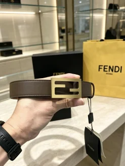 FENDI Belts Gold-plated Calfskin 30mm Width A80202608050103