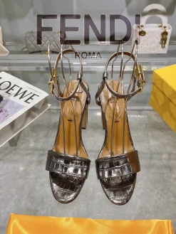 FENDI Heels Calf Leather EU35-40 B50202608031483