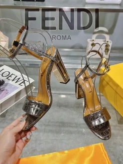 Alternative view of FENDI Heels Calf Leather EU35-40 B50202608031483