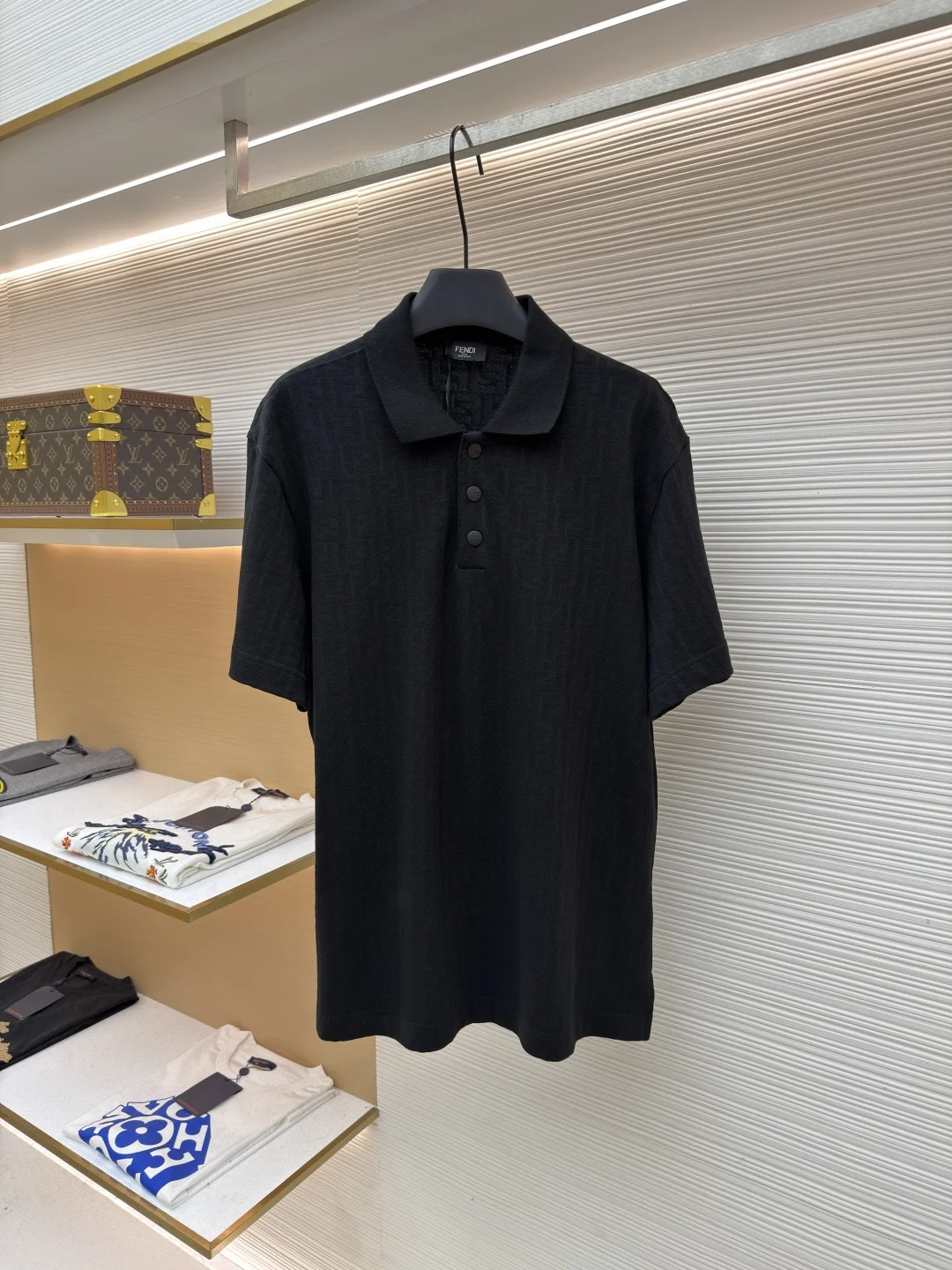 FENDI Polos Cotton Jacquard S-XL A60202608060454