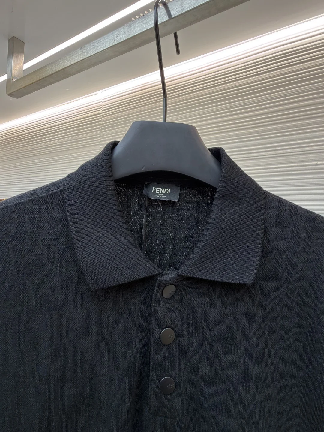 FENDI Polos Cotton Jacquard S-XL A60202608060454 - Image 3