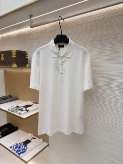 FENDI Polos Double Weave Cotton S-XL A60202608060453